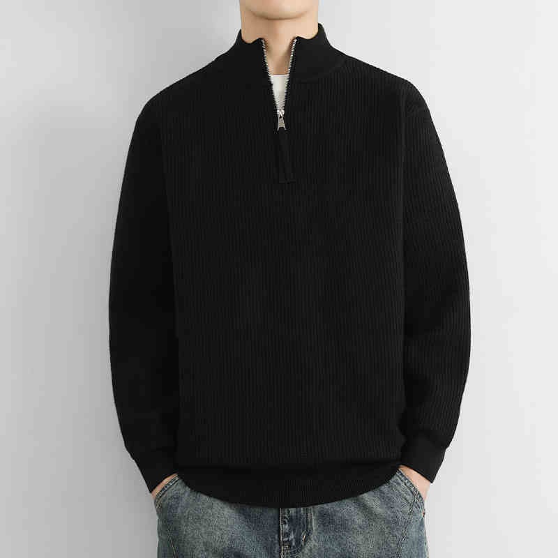 2025 New Autumn Winter High Quality Soft Wool Fluffy Computer Knit Jacquard Cardigan Sweater – Mens Golf Aryle Button up Sweater and Mens Sweater price
