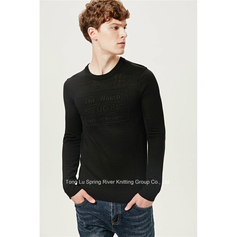 Acrylic Wool Fit Embossing Knit Men Sweater – Sweater and Man Sweater price