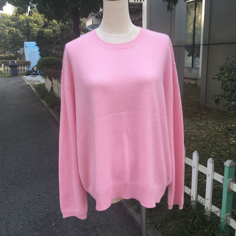 Cashmere Knitting Crew Neck Sweater Pullover Sweater for Women. – Womens Crew Neck Sweater and Womens Cashmere Sweater price