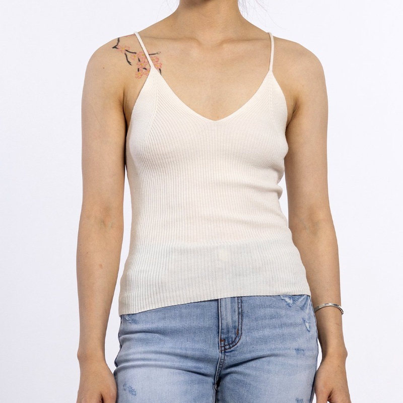 Custom Knitted Sling Knitted Cotton Female Top Backless Sleeveless Women Shirts – Cardigan and Women Cardigan price