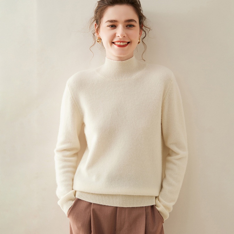 Womens New Cashmere Fashion Loose Temperament Commuter Sweater for Women – Everyday Clothing and Ladys Garments price