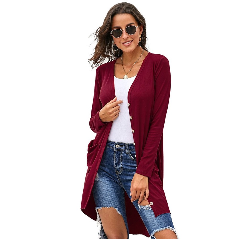 Custom Casual Autumn Winter Long Women Ladies Sweater Cardigan – Ladies Cardigan Sweater and High Quality Sweaters price