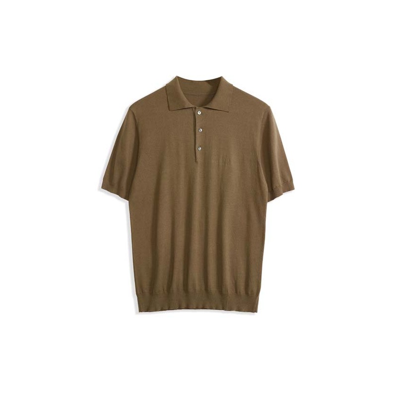T-Shirt 100% Cashmere Short-Sleeved with Decoration Wholesale Fashionable Casualstyle – Cardigan Sweater and Cashmere Sweater price