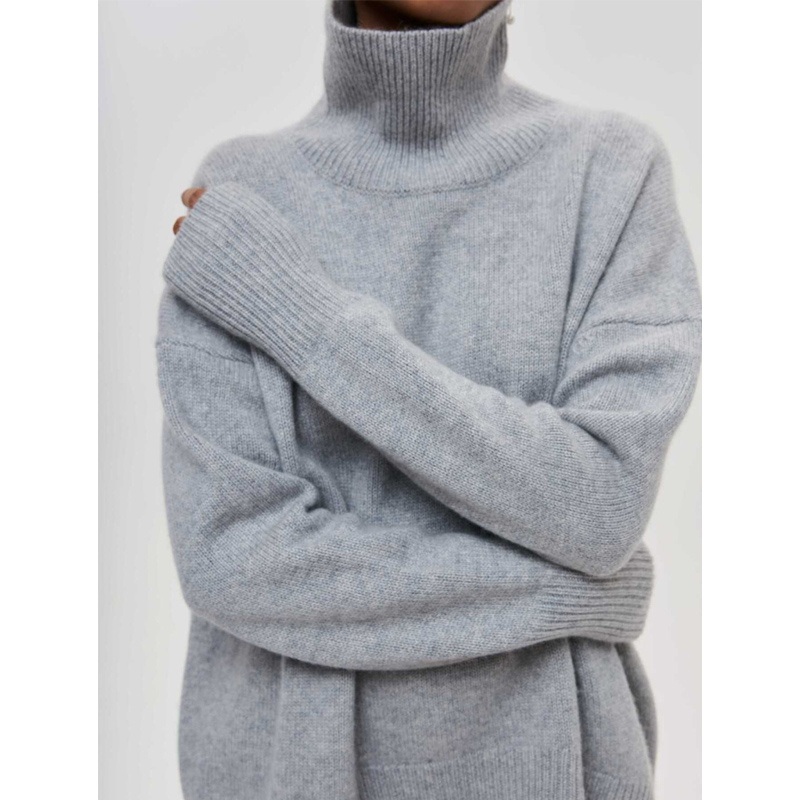 Classic Mock Neck Turtleneck Sweater for Adults – Stylish Jumper for Ladies, High Neck Knitwear for Ladies, No MOQ – Stylish Knitwear and High Neck Knitwear price