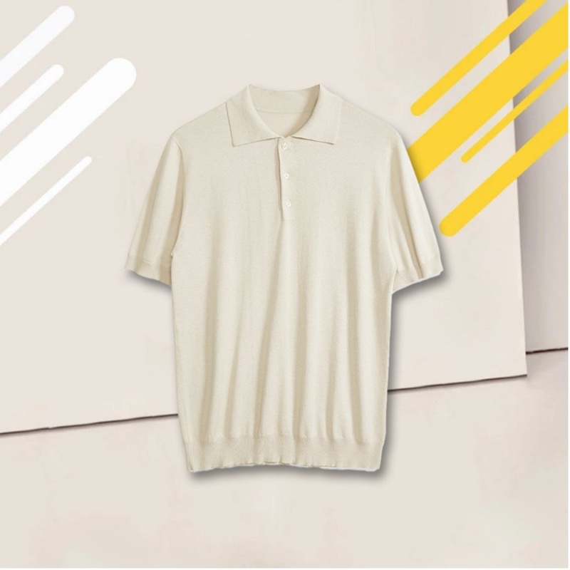 Vintage Wool Knit Short-Sleeved Pullover Solid Color Oversized T-Shirt – Clothing and Sweater price