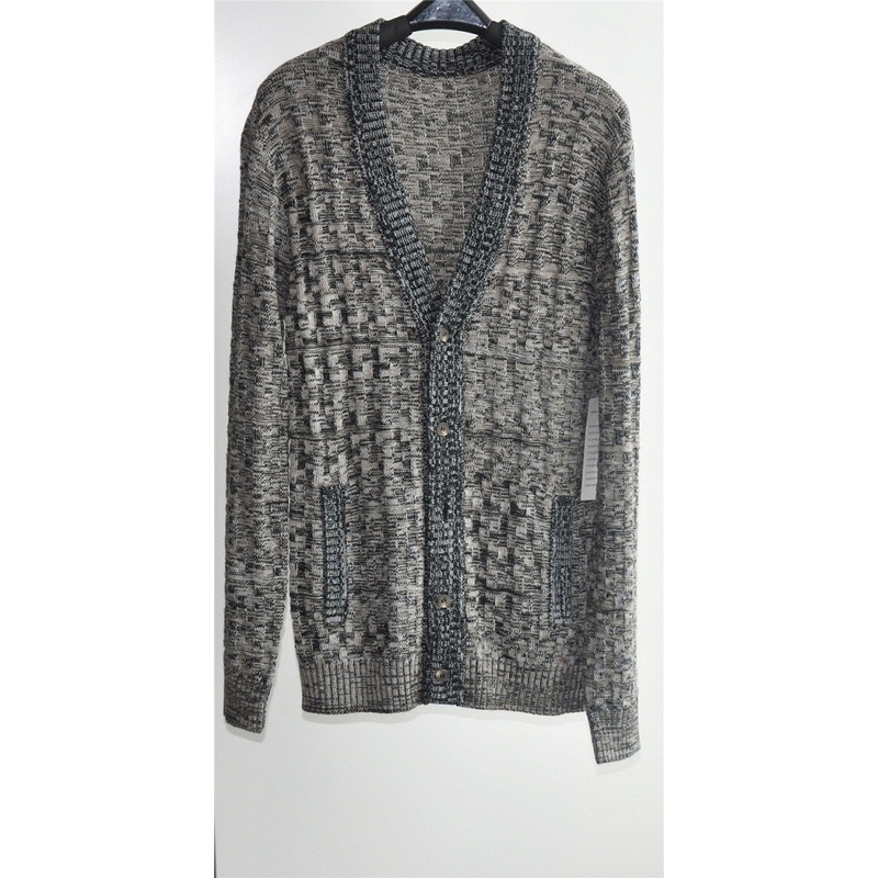 Custom Men Winter Patterned Knitted Cardigan with Button and Pocket – Sweater and Cardigan price