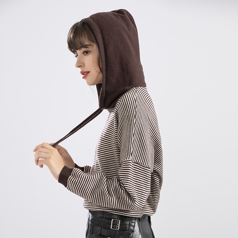 Womens Durable Hooded Pullover Sweater – Anti Pilling Yarn Dye – Durable Dye and Hooded Pullover Dye price