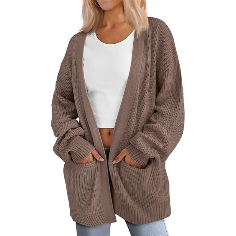 Womens Oversized Cardigans Soft Knit Cardigan Sweater with Pockets – Cardigan Sweater and Cardigan Sweater with Pockets price